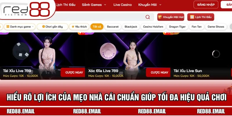 Mẹo Nhà Cái Chuẩn Tối Ưu Kinh Nghiệm Cược Thành Công Hiểu rõ lợi ích của mẹo nhà cái chuẩn giúp cược thủ tối đa hiệu quả chơi