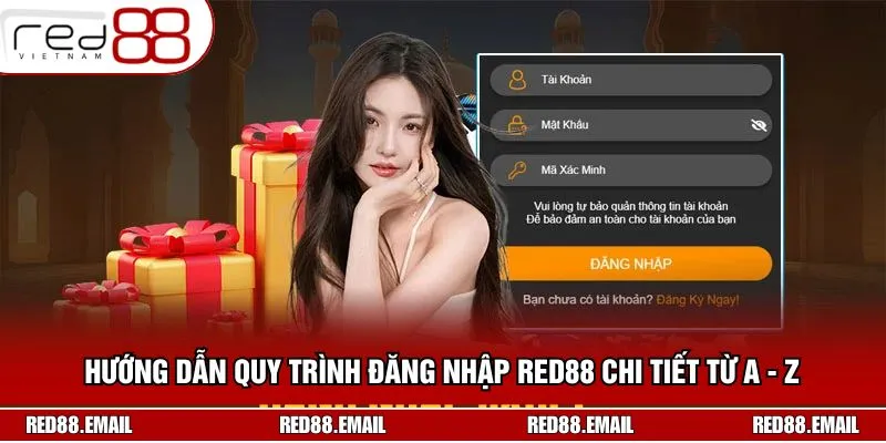 Bật Mí Cách Đăng Nhập RED88 Siêu Nhanh Cho Người Mới Quy trình truy cập tài khoản chi tiết